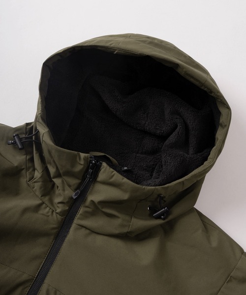 make a ray!（メイク ア レイ！）の「【76】裏シャギー ライトマウンテンパーカー/ALL WEATHER-TEX/撥水/防風（マウンテンパーカー・メンズ・グレー/ブラック/オリーブ・M/L）」の5枚目の写真