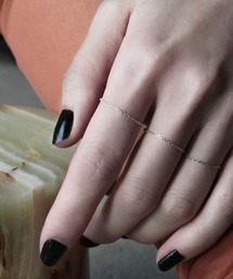 norme（ノーム）の「【SILVER925】ノーム チェーン リング（スリム/1P） / norme chain ring (slim/1P)（リング）」