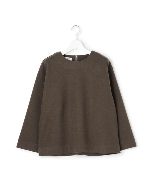 WOMEN】ウールライクジャージー プルオーバーシャツ（Tシャツ