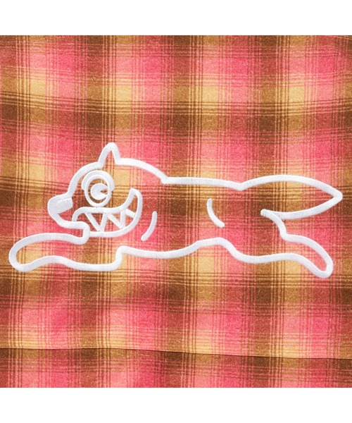 ICECREAM（アイスクリーム）の「EMBROIDERED LOGO BUGGY FLANNEL CHECK JACKET（ブルゾン・メンズ・ブラウン/グリーン・SMALL/MEDIUM/LARGE/X-LARGE）」の12枚目の写真