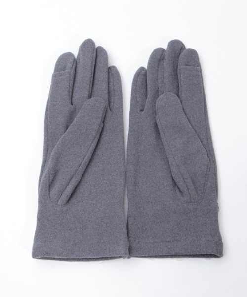 axes femme（アクシーズファム）の「レース使いベロアリボン手袋（手袋・レディース・ワイン/ブラック/グレー/ダークグリーン・FREE）」の11枚目の写真