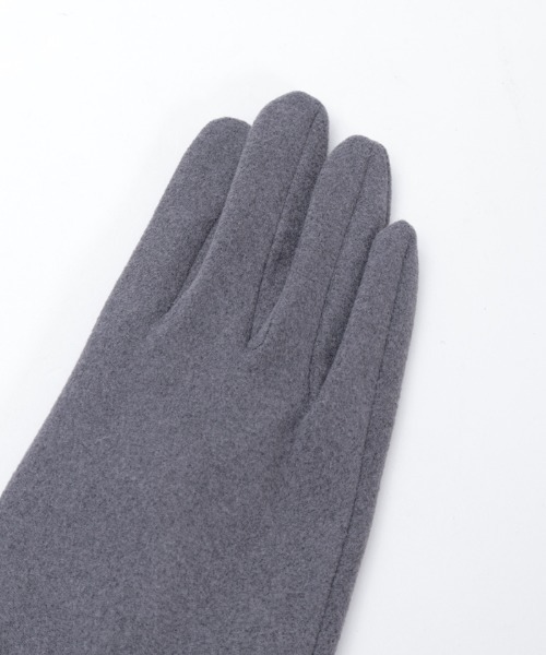 axes femme（アクシーズファム）の「レース使いベロアリボン手袋（手袋・レディース・ワイン/ブラック/グレー/ダークグリーン・FREE）」の13枚目の写真