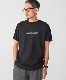 SHIPS(�V�b�v�X)��SHIPS×TAKE IVY:�wTAKE NVY�x���b�Z�[�W �t�H�g T�V���c(T�V���c/�J�b�g�\�[)