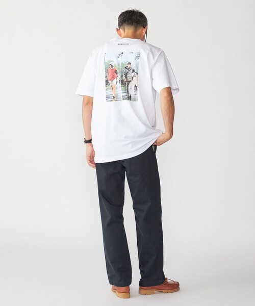 SHIPS（シップス）の「SHIPS×TAKE IVY:『TAKE NVY』メッセージ フォト Tシャツ（Tシャツ/カットソー・メンズ・ブラック/ホワイト系/ホワイト/ライトホワイト・SMALL/MEDIUM/LARGE/X-LARGE）」の7枚目の写真
