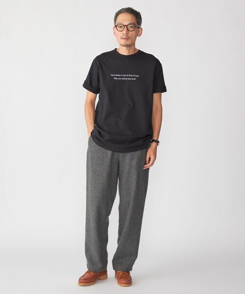 SHIPS（シップス）の「SHIPS×TAKE IVY:『TAKE NVY』メッセージ フォト Tシャツ（Tシャツ/カットソー・メンズ・ブラック/ホワイト系/ホワイト/ライトホワイト・SMALL/MEDIUM/LARGE/X-LARGE）」の8枚目の写真