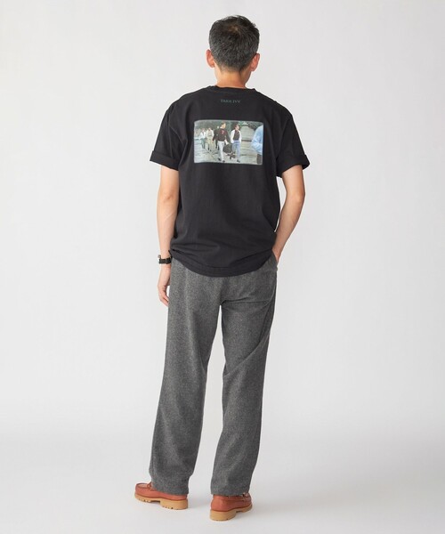 SHIPS（シップス）の「SHIPS×TAKE IVY:『TAKE NVY』メッセージ フォト Tシャツ（Tシャツ/カットソー・メンズ・ブラック/ホワイト系/ホワイト/ライトホワイト・SMALL/MEDIUM/LARGE/X-LARGE）」の9枚目の写真