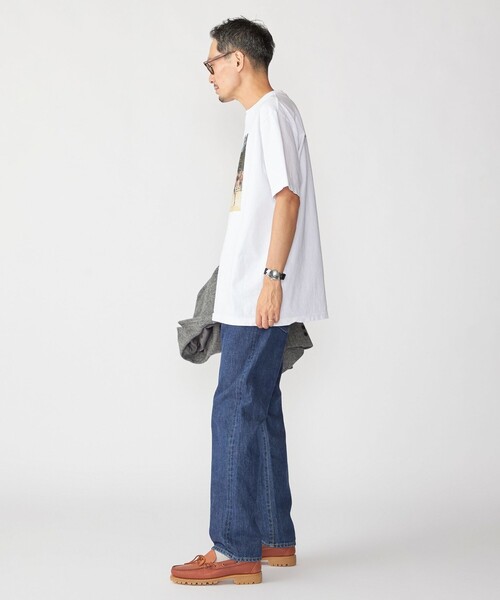 SHIPS（シップス）の「SHIPS×TAKE IVY:『TAKE NVY』メッセージ フォト Tシャツ（Tシャツ/カットソー・メンズ・ブラック/ホワイト系/ホワイト/ライトホワイト・SMALL/MEDIUM/LARGE/X-LARGE）」の13枚目の写真