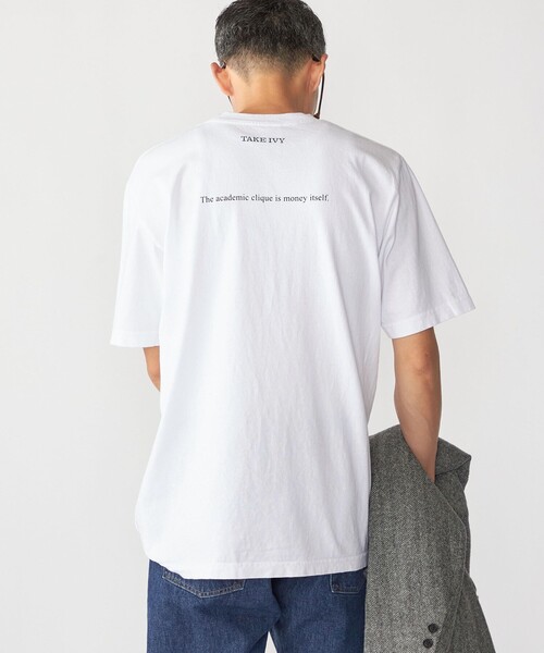 SHIPS（シップス）の「SHIPS×TAKE IVY:『TAKE NVY』メッセージ フォト Tシャツ（Tシャツ/カットソー・メンズ・ブラック/ホワイト系/ホワイト/ライトホワイト・SMALL/MEDIUM/LARGE/X-LARGE）」の19枚目の写真