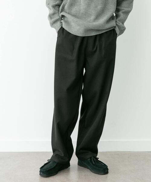 URBAN RESEARCH Sonny Label（アーバンリサーチサニーレーベル）の「裏起毛ユーティリティイージーパンツ（その他パンツ・メンズ・ブラック/チャコールグレー/ブラウン/グレー系その他・MEDIUM/LARGE）」の2枚目の写真