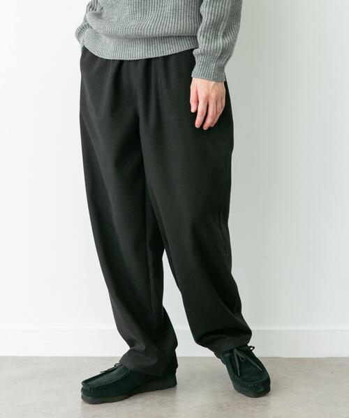 URBAN RESEARCH Sonny Label（アーバンリサーチサニーレーベル）の「裏起毛ユーティリティイージーパンツ（その他パンツ・メンズ・ブラック/チャコールグレー/ブラウン/グレー系その他・MEDIUM/LARGE）」の5枚目の写真