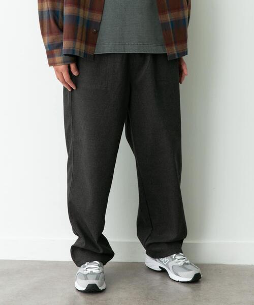 URBAN RESEARCH Sonny Label（アーバンリサーチサニーレーベル）の「裏起毛ユーティリティイージーパンツ（その他パンツ・メンズ・ブラック/チャコールグレー/ブラウン/グレー系その他・MEDIUM/LARGE）」の13枚目の写真