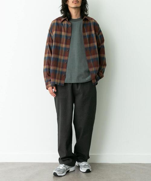 URBAN RESEARCH Sonny Label（アーバンリサーチサニーレーベル）の「裏起毛ユーティリティイージーパンツ（その他パンツ・メンズ・ブラック/チャコールグレー/ブラウン/グレー系その他・MEDIUM/LARGE）」の16枚目の写真