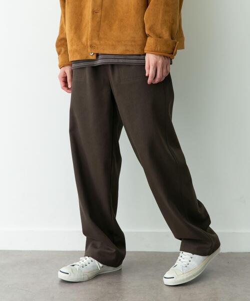 URBAN RESEARCH Sonny Label（アーバンリサーチサニーレーベル）の「裏起毛ユーティリティイージーパンツ（その他パンツ・メンズ・ブラック/チャコールグレー/ブラウン/グレー系その他・MEDIUM/LARGE）」の19枚目の写真