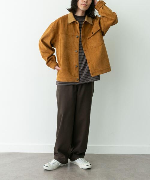 URBAN RESEARCH Sonny Label（アーバンリサーチサニーレーベル）の「裏起毛ユーティリティイージーパンツ（その他パンツ・メンズ・ブラック/チャコールグレー/ブラウン/グレー系その他・MEDIUM/LARGE）」の21枚目の写真