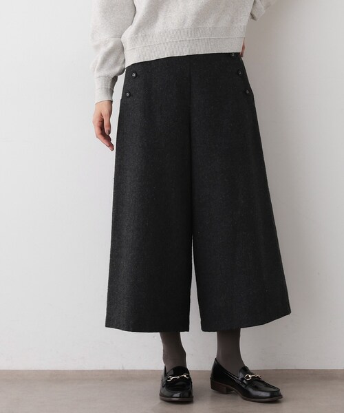 Dessin(デッサン)の「【洗える/後ろゴム】ツイードマリンクロップド丈パンツ(その他パンツ・レディース・チャコールグレー/グレー系4/ブラック系4/ブラウン系その他5・00/01/02/03)」の5枚目の写真