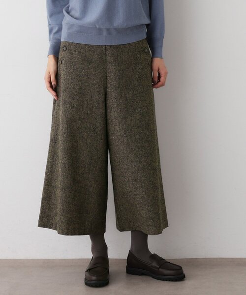 Dessin(デッサン)の「【洗える/後ろゴム】ツイードマリンクロップド丈パンツ(その他パンツ・レディース・チャコールグレー/グレー系4/ブラック系4/ブラウン系その他5・00/01/02/03)」の18枚目の写真