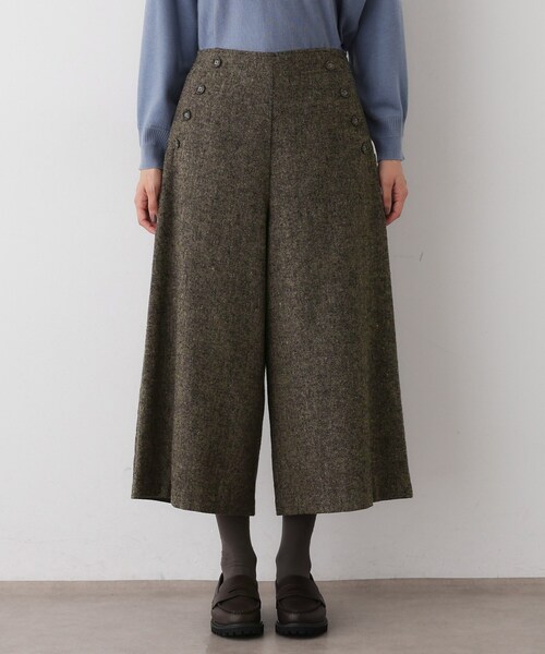 Dessin(デッサン)の「【洗える/後ろゴム】ツイードマリンクロップド丈パンツ(その他パンツ・レディース・チャコールグレー/グレー系4/ブラック系4/ブラウン系その他5・00/01/02/03)」の21枚目の写真