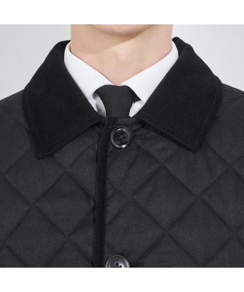 SUIT SELECT(スーツセレクト)の「キルティングコート(その他アウター・メンズ・ネイビー/ブラック・SMALL/MEDIUM/LARGE/X-LARGE/XX-LARGE)」の8枚目の写真