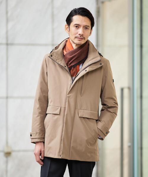 TAKEO KIKUCHI(タケオキクチ)の「【洗えるカシミヤ】 ピュアカシミヤ パネルチェックマフラー(マフラー・メンズ・オレンジ系その他3/ワイン系1/ネイビー系1/ブラック系1・00)」の22枚目の写真