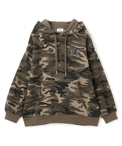 LOVETOXIC（ラブトキシック）の「【LTXC】バックラインストーンルーズプルパーカー（パーカー・キッズ・チャコール/オフホワイト/カラフル・L:160cm/130cm/M:150cm/S:140cm）」の17枚目の写真