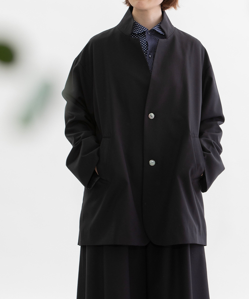 セール】ギャバオーバーサイズゆるジャケット（その他アウター）｜nop