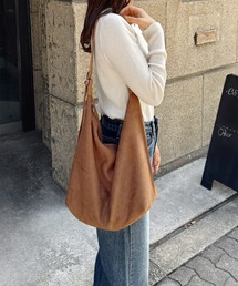 LE MORE | スウェードタッチ2wayショルダーバッグ(ショルダーバッグ)