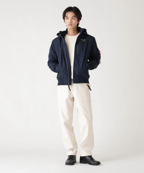 Alpha Industries/アルファ インダストリーズ/HOODED RIB FLIGHT