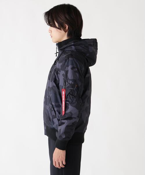 Alpha Industries/アルファ インダストリーズ/HOODED RIB FLIGHT