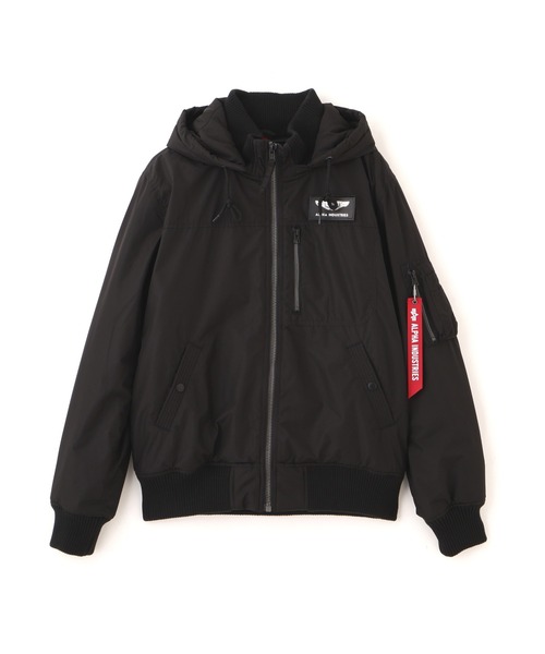 Alpha Industries/アルファ インダストリーズ/HOODED RIB FLIGHT