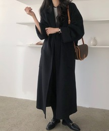 アレンジカラーロングトレンチコート