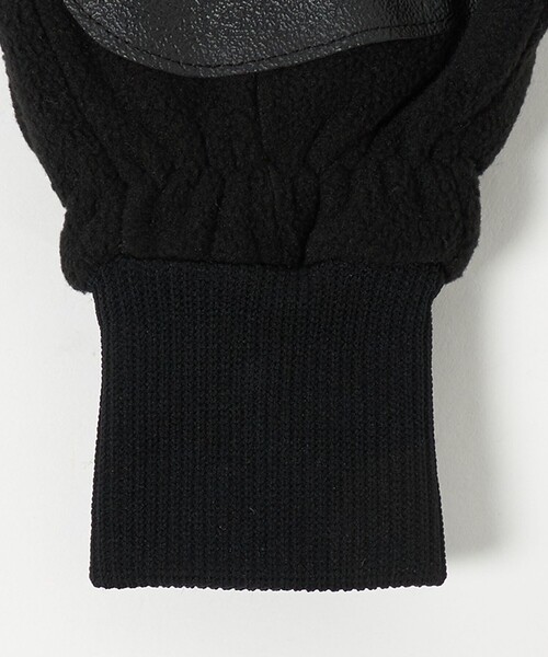 DENTS（デンツ）の「＜DENTS＞フリース グローブ（手袋・メンズ・ブラック/オリーブ・FREE）」の10枚目の写真