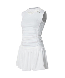 FLAREUP（フレアアップ）の「Hooded High Neck Dress (FL-155_White)（ワンピース・レディース）」