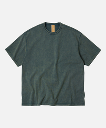 OG VINTAGE DYEING HALF TEE _ DARK GREEN