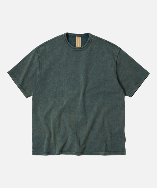 FRIZMWORKS(フリズムワークス)の「OG VINTAGE DYEING HALF TEE _ DARK GREEN(Tシャツ/カットソー・メンズ・その他・SMALL/MEDIUM/LARGE/X-LARGE)」の1枚目の写真