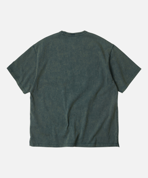 FRIZMWORKS(フリズムワークス)の「OG VINTAGE DYEING HALF TEE _ DARK GREEN(Tシャツ/カットソー・メンズ・その他・SMALL/MEDIUM/LARGE/X-LARGE)」の2枚目の写真