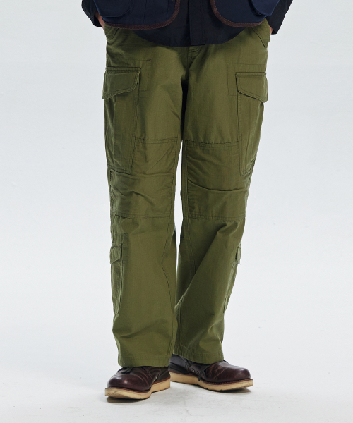 FRIZMWORKS(フリズムワークス)の「RIPSTOP FIELD CARGO PANTS _ OLIVE(その他パンツ・メンズ・その他・SMALL/MEDIUM/LARGE/X-LARGE)」の1枚目の写真