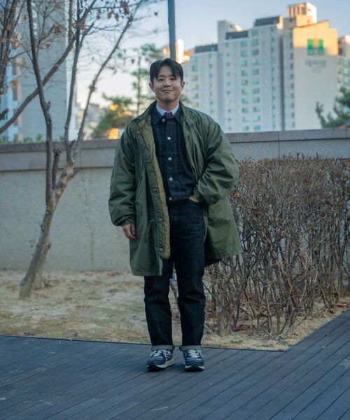 OUTSTANDING(アウトスタンディング)の「SELVEDGE DENIM 1ST JACKET_BLACK(デニムジャケット・メンズ・その他・SMALL/MEDIUM/LARGE/X-LARGE/X-SMALL)」の10枚目の写真