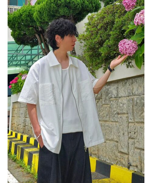 TRIP LE SENS(トリップ ル センス)の「ロゴプレートベーシックスリーブレス_ホワイト(Tシャツ/カットソー・レディース・その他・MEDIUM/LARGE)」の6枚目の写真