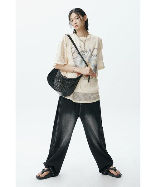 TRIP LE SENS(トリップ ル センス)の「ロゴプレートベーシックスリーブレス_ホワイト(Tシャツ/カットソー・レディース・その他・MEDIUM/LARGE)」の7枚目の写真