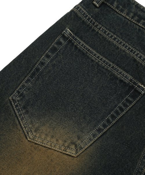TRILLION(トリリオン)の「フロントウォッシングワイドデニムパンツ (ディープグリーン)(デニムパンツ・レディース・その他・MEDIUM/LARGE/X-LARGE/SMALL)」の7枚目の写真