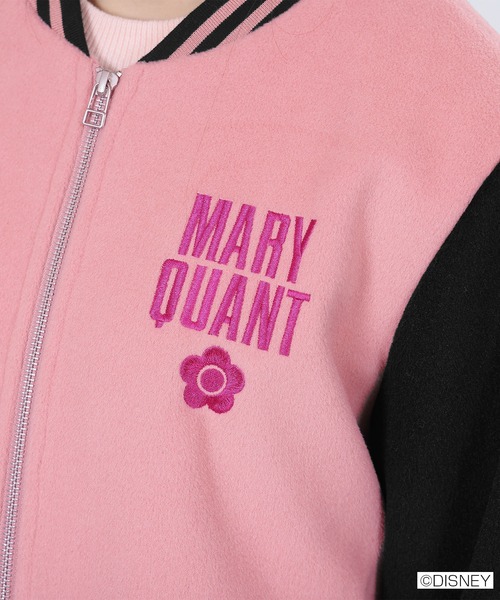 MARY QUANT ピンク スタジャン Mサイズ チェシャ猫デザイン ブルゾン（ブルゾン）｜MARY QUANT（マリー