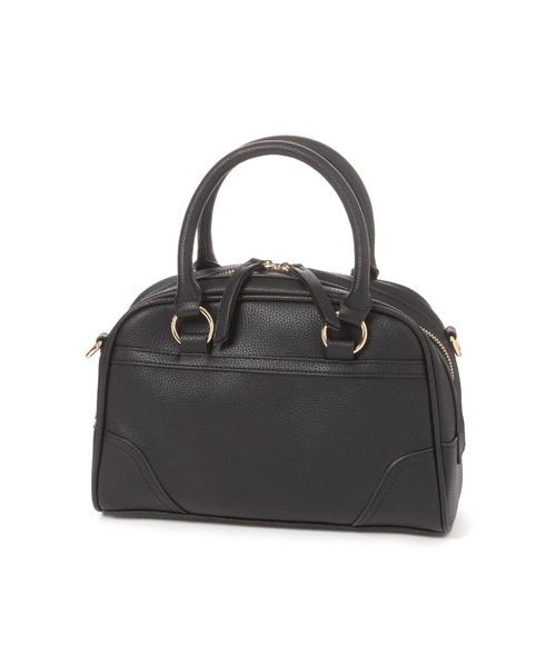 studio CLIP（スタディオクリップ）の「ミドルボストンショルダーバッグ（ショルダーバッグ・レディース・ブラック/ブラウン・FREE）」の8枚目の写真