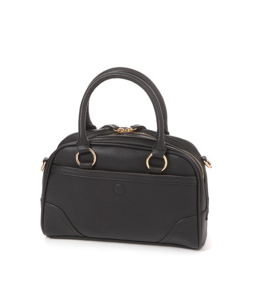 studio CLIP（スタディオクリップ）の「ミドルボストンショルダーバッグ（ショルダーバッグ・レディース・ブラック/ブラウン・FREE）」の10枚目の写真