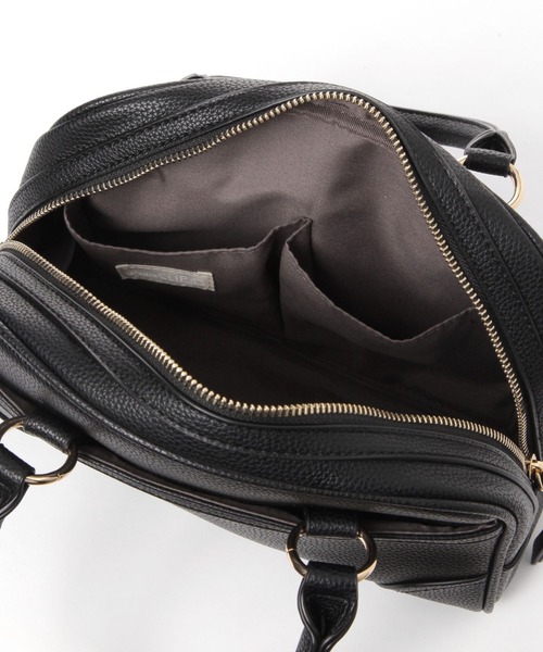 studio CLIP（スタディオクリップ）の「ミドルボストンショルダーバッグ（ショルダーバッグ・レディース・ブラック/ブラウン・FREE）」の17枚目の写真