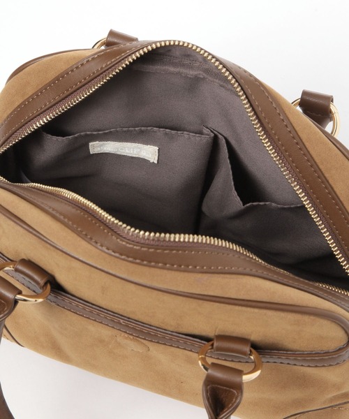 studio CLIP（スタディオクリップ）の「ミドルボストンショルダーバッグ（ショルダーバッグ・レディース・ブラック/ブラウン・FREE）」の21枚目の写真