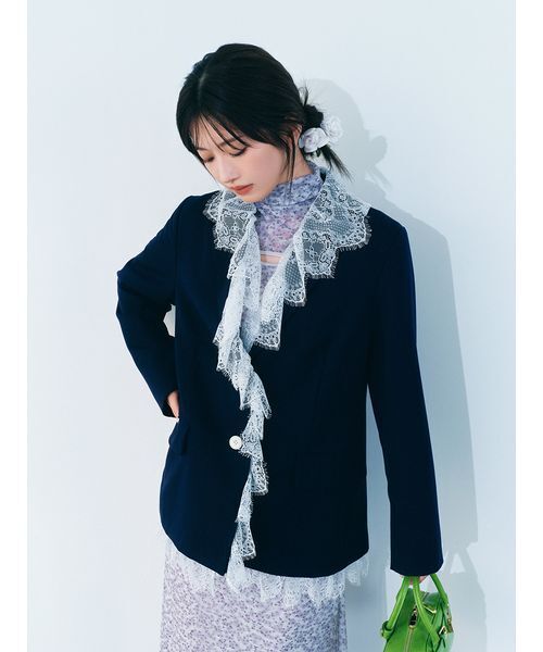 LILY BROWN（リリーブラウン）の「フラワーバリエーションヘアクリップ（その他ヘアアクセサリー・レディース・ブルー/ホワイト/ピンク・F）」の5枚目の写真