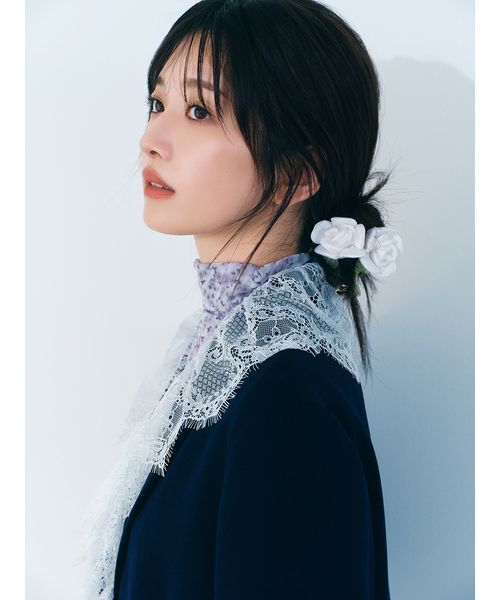 LILY BROWN（リリーブラウン）の「フラワーバリエーションヘアクリップ（その他ヘアアクセサリー・レディース・ブルー/ホワイト/ピンク・F）」の2枚目の写真