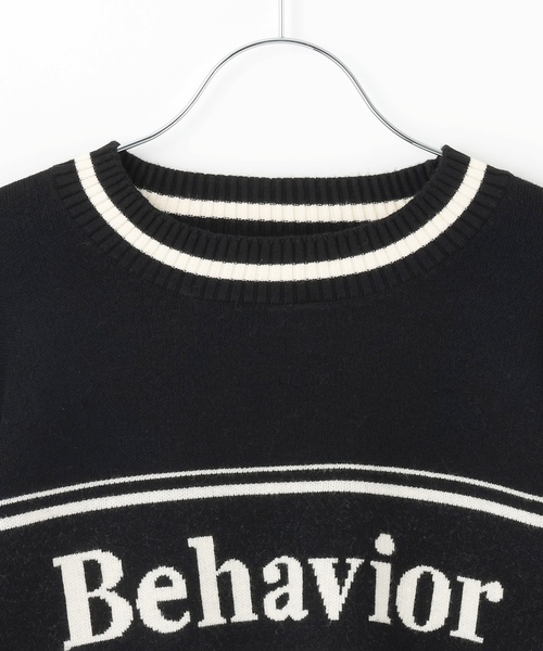 セール】ロゴジャガードモチモチニット（ニット/セーター）｜LOVETOXIC