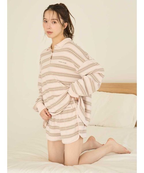 SNIDEL HOME（スナイデルホーム）の「ボーダーポロセットアップ