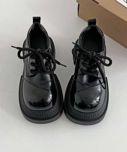 mebole(メボレ)の「レースアップチャンキーローファー(ローファー・レディース・ブラック/ブラウン・SMALL/MEDIUM/LARGE)」の19枚目の写真